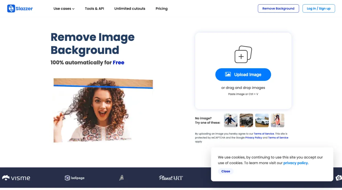 Interface Slazzer : image, ergonomie, alternatives Interface Slazzer : image, ergonomie, alternatives