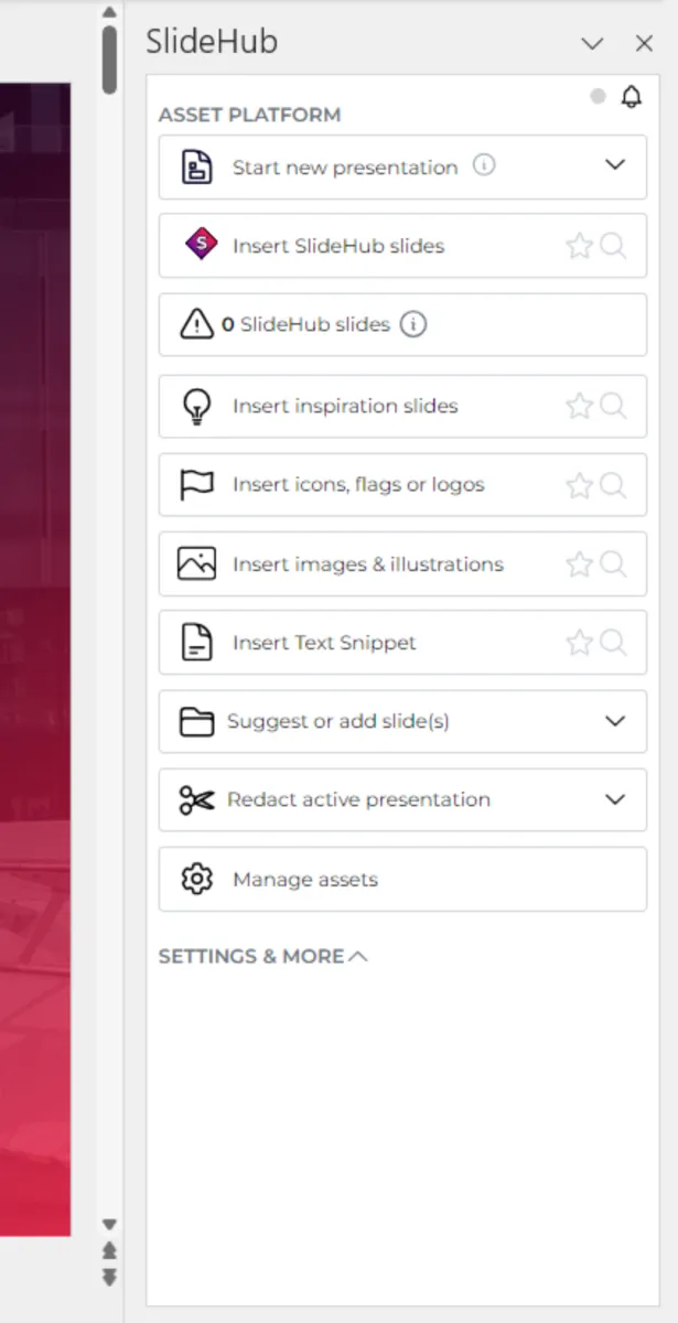 Interface SlideHub: fonctionnalités, prix, alternatives Interface SlideHub: fonctionnalités, prix, alternatives