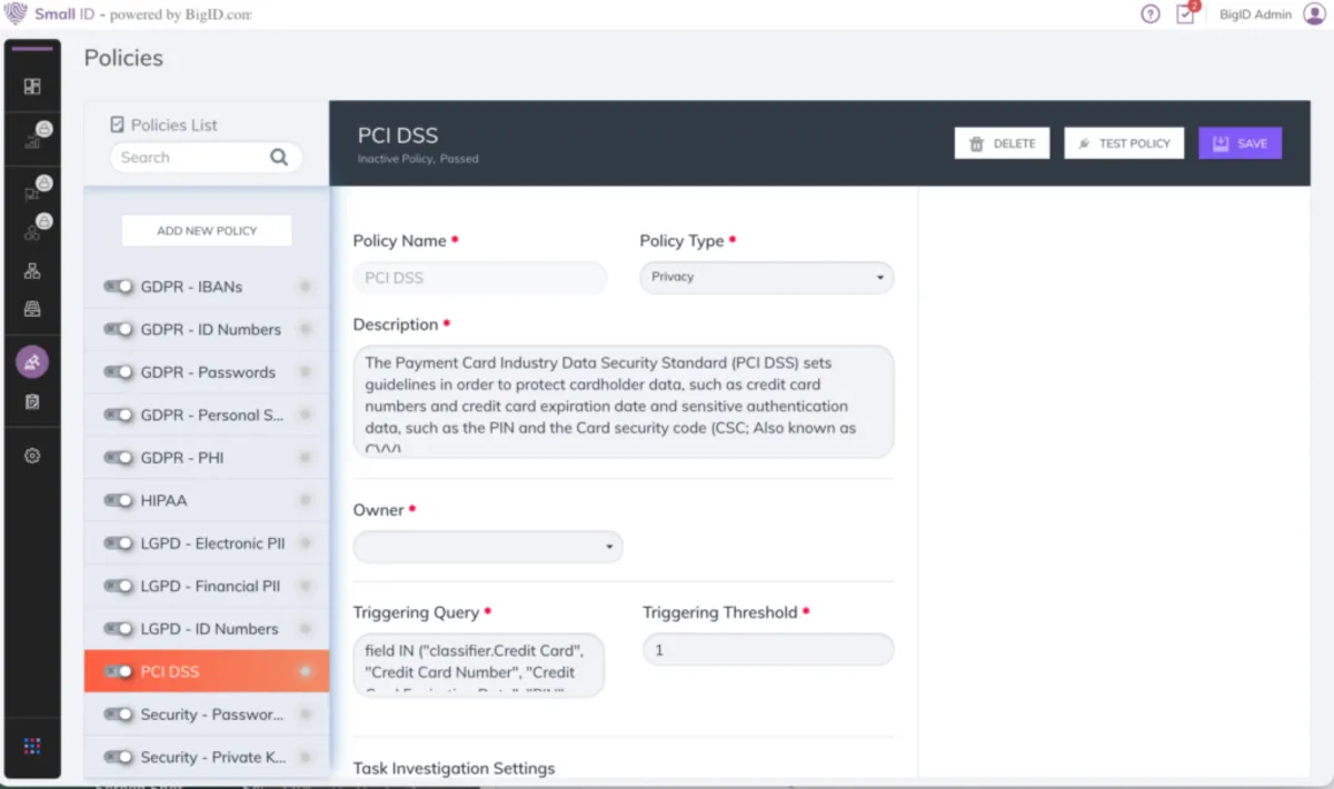 Interface SmallID: fonctionnalités, prix, alternatives