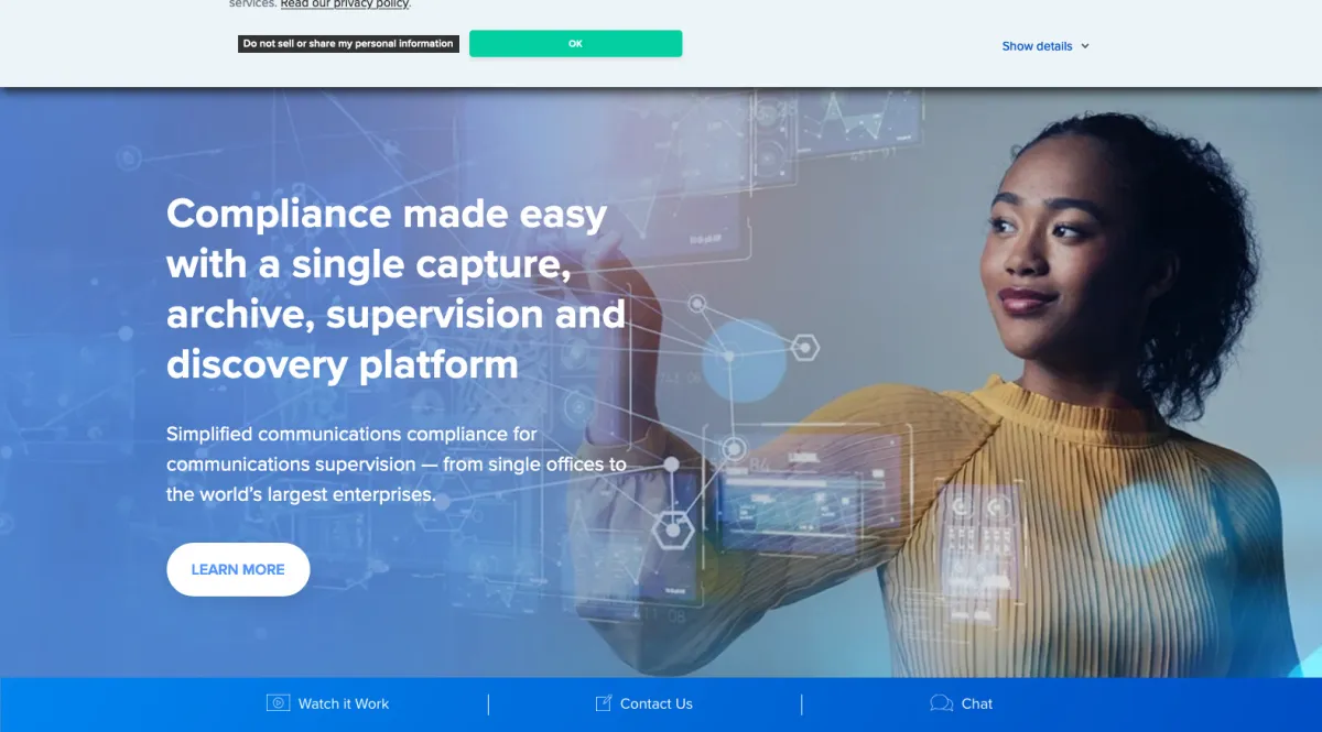 Interface Smarsh : image, ergonomie, alternatives