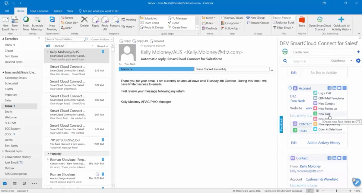 Interface SmartCloud Connect: fonctionnalités, prix, alternatives