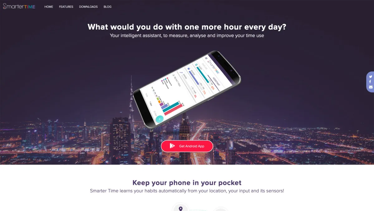Interface Smarter Time : fonctionnalités, prix, alternatives