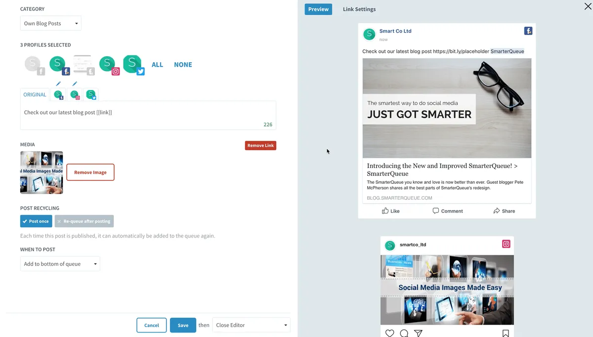 Notre avis sur SmarterQueue : un logiciel de marketing sur les réseaux sociaux à découvrir