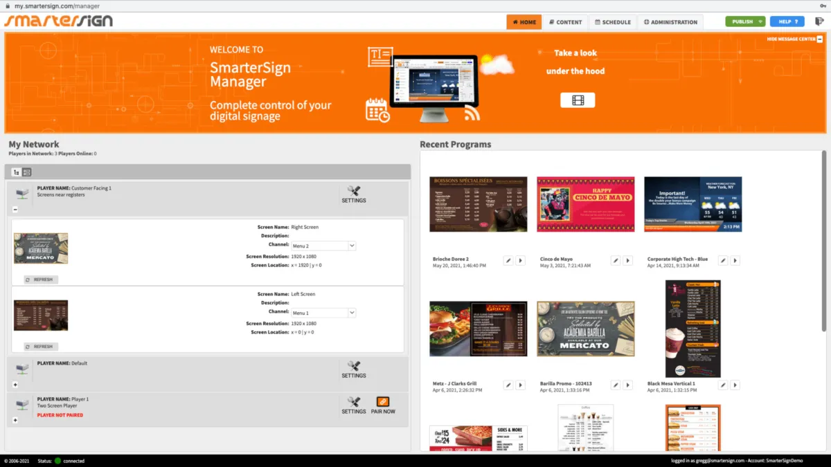 Interface SmarterSign: fonctionnalités, prix, alternatives