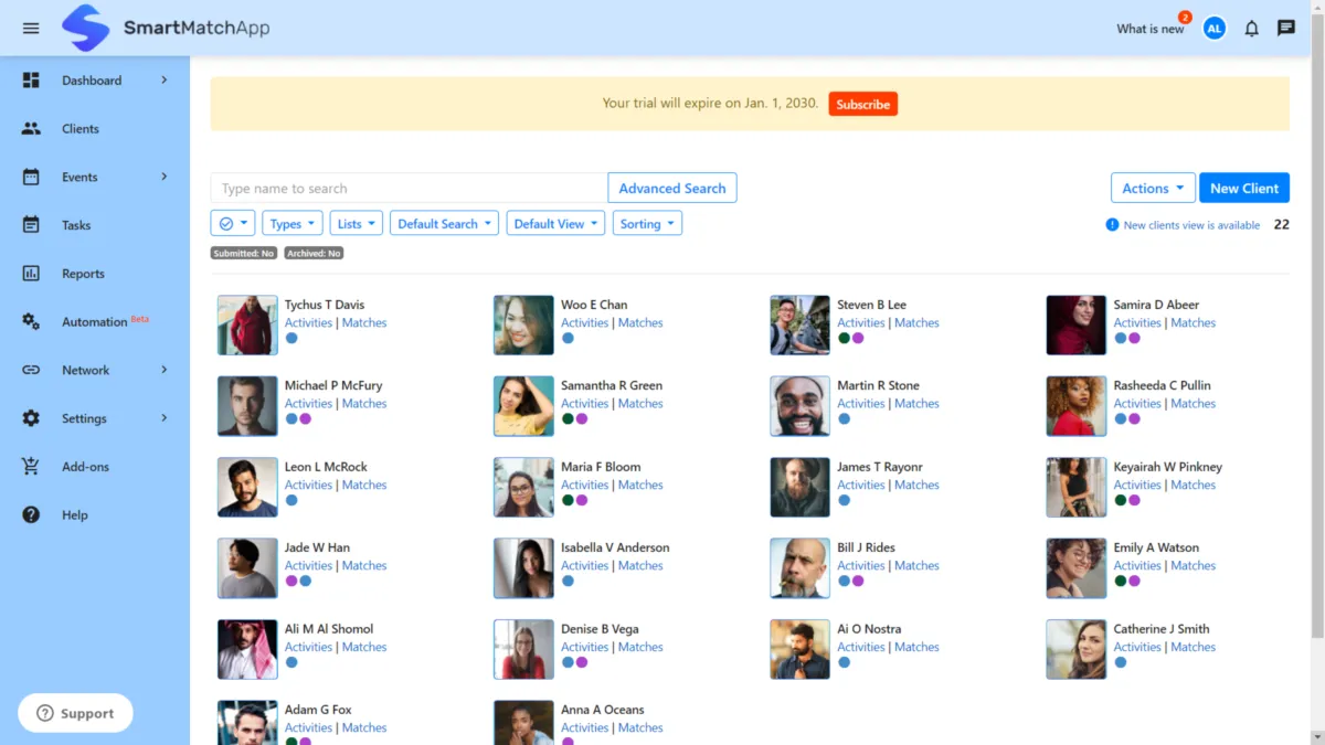 Notre avis sur SmartMatchApp : un logiciel CRM à découvrir