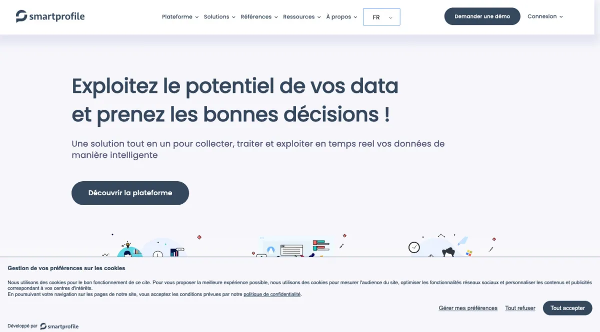 Interface SmartProfile : fonctionnalités, prix, alternatives