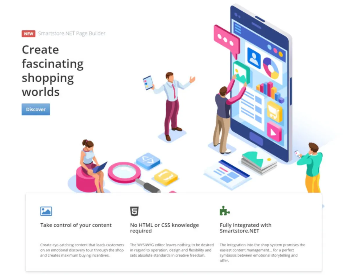 Interface Smartstore: fonctionnalités, prix, alternatives