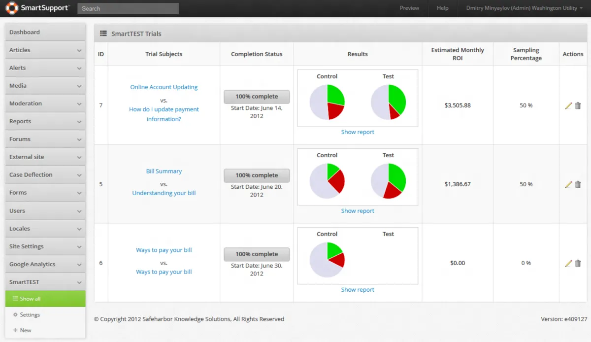 Notre avis sur SmartSupport : un logiciel de service client (assistance / support / SAV) à découvrir