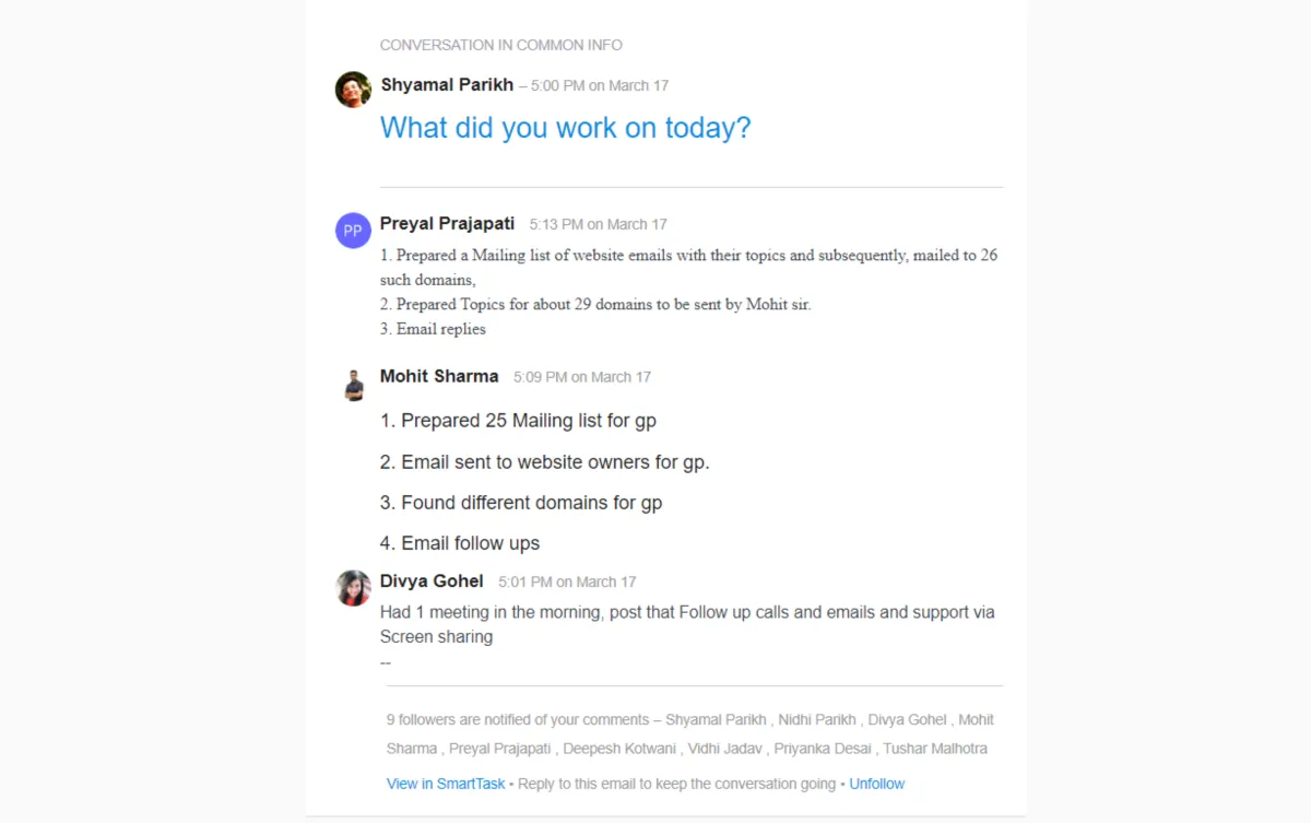 Interface SmartTask: fonctionnalités, prix, alternatives