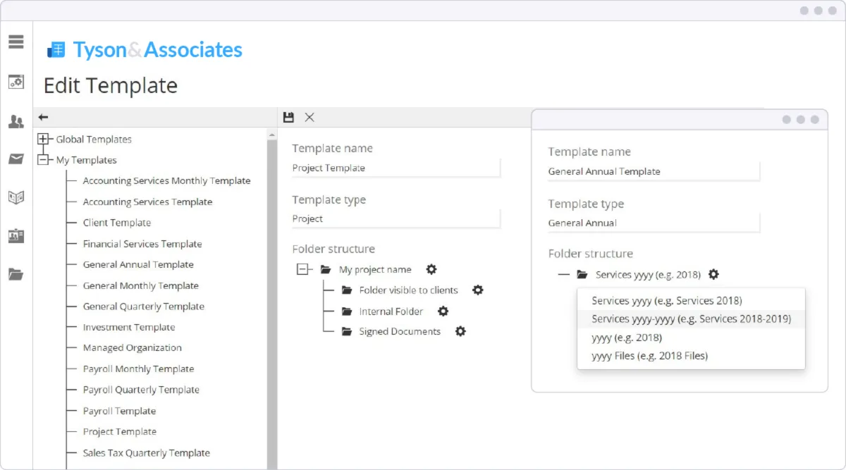 Interface SmartVault: fonctionnalités, prix, alternatives