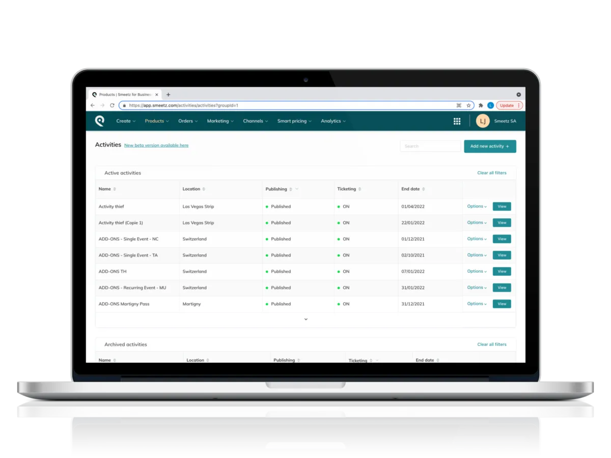 Interface Smeetz: fonctionnalités, prix, alternatives