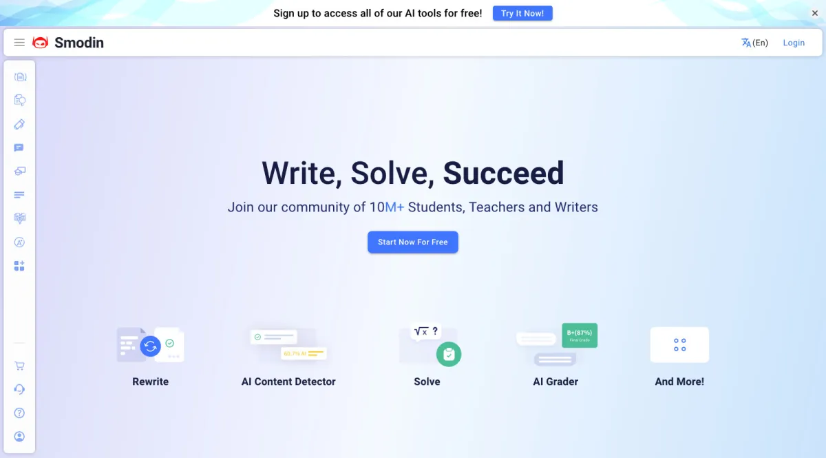 Interface Smodin : fonctionnalités, prix, alternatives
