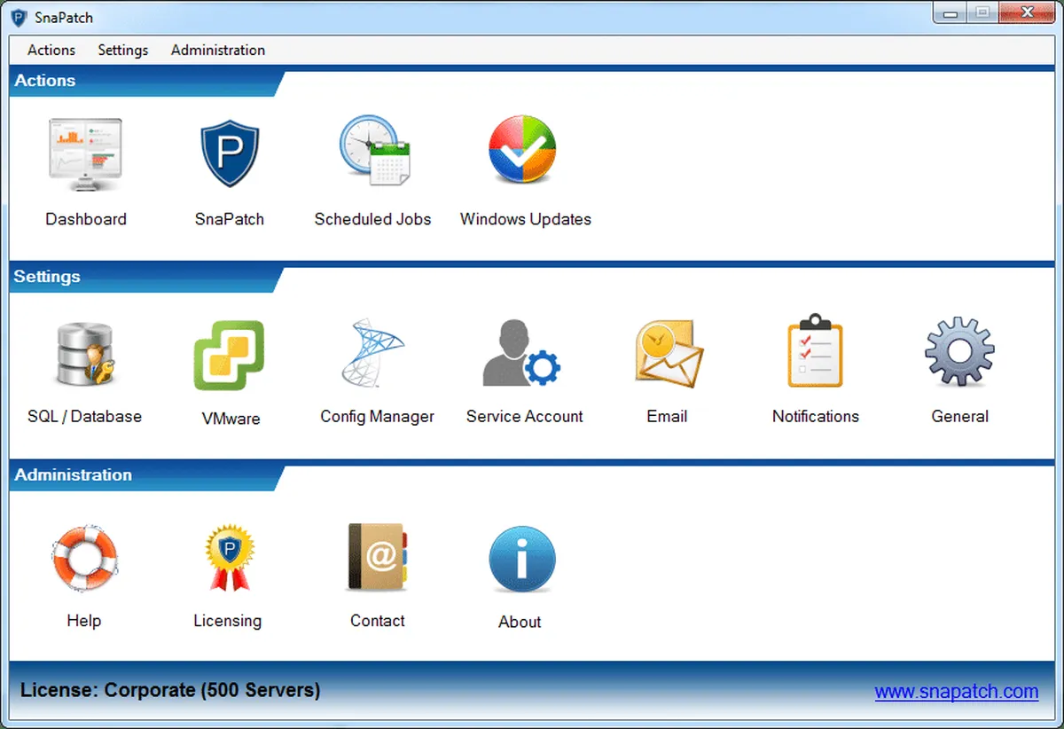 Notre avis sur SnaPatch : un logiciel de gestion des correctifs (patchs) à découvrir
