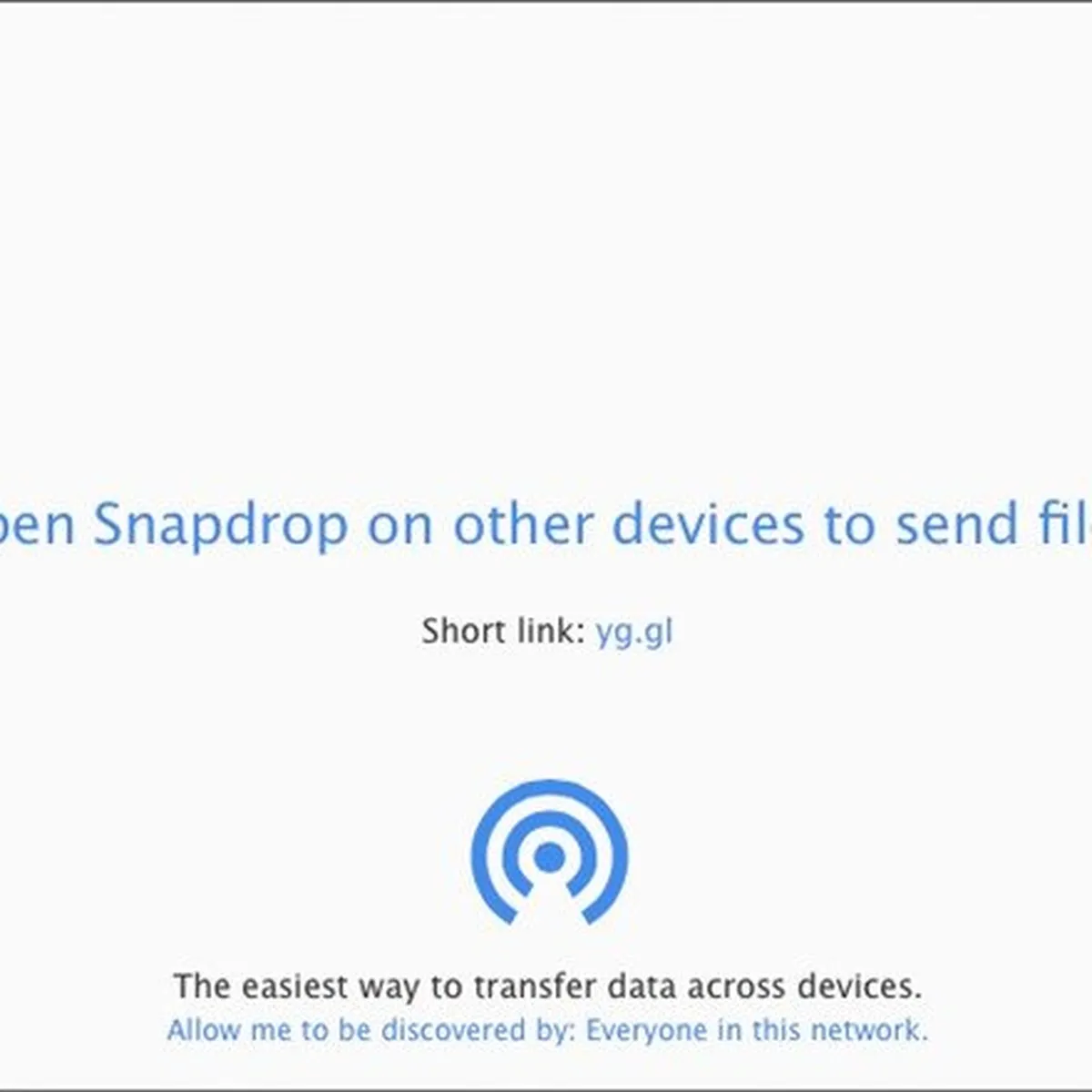 Notre avis sur Snapdrop : un logiciel de stockage / partage fichiers à découvrir