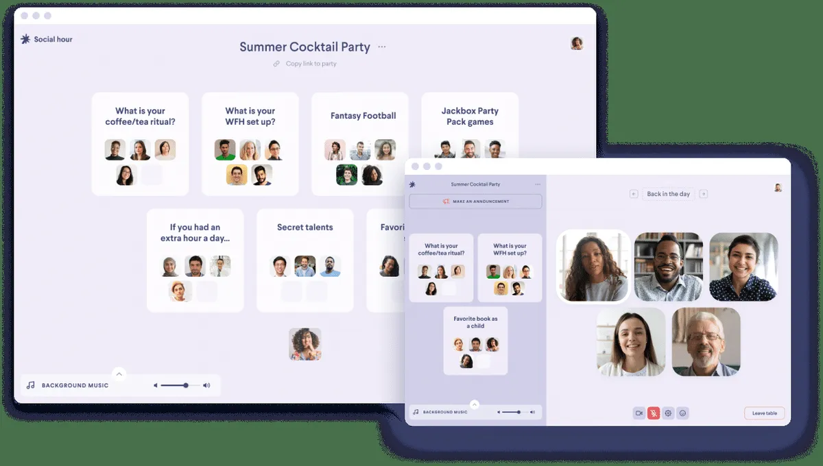 Notre avis sur Social hour : un logiciel de gestion d'événements virtuels à découvrir