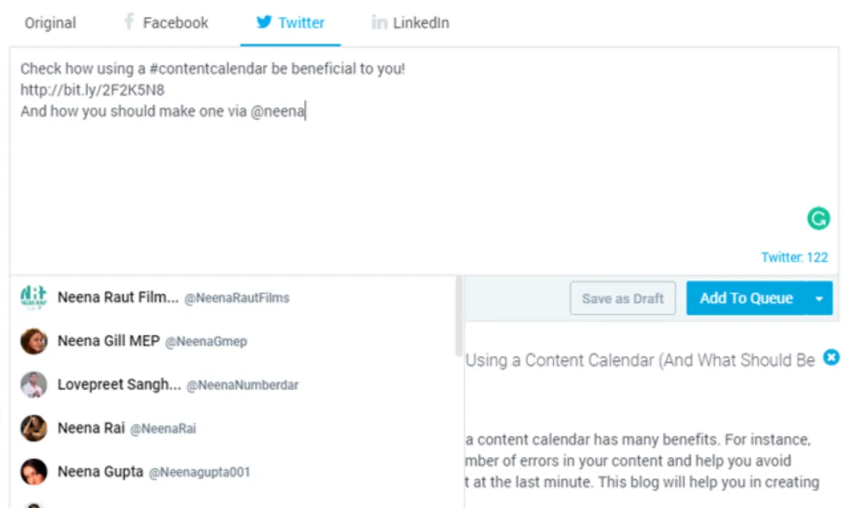 Interface SocialPilot: image, ergonomie, alternatives
