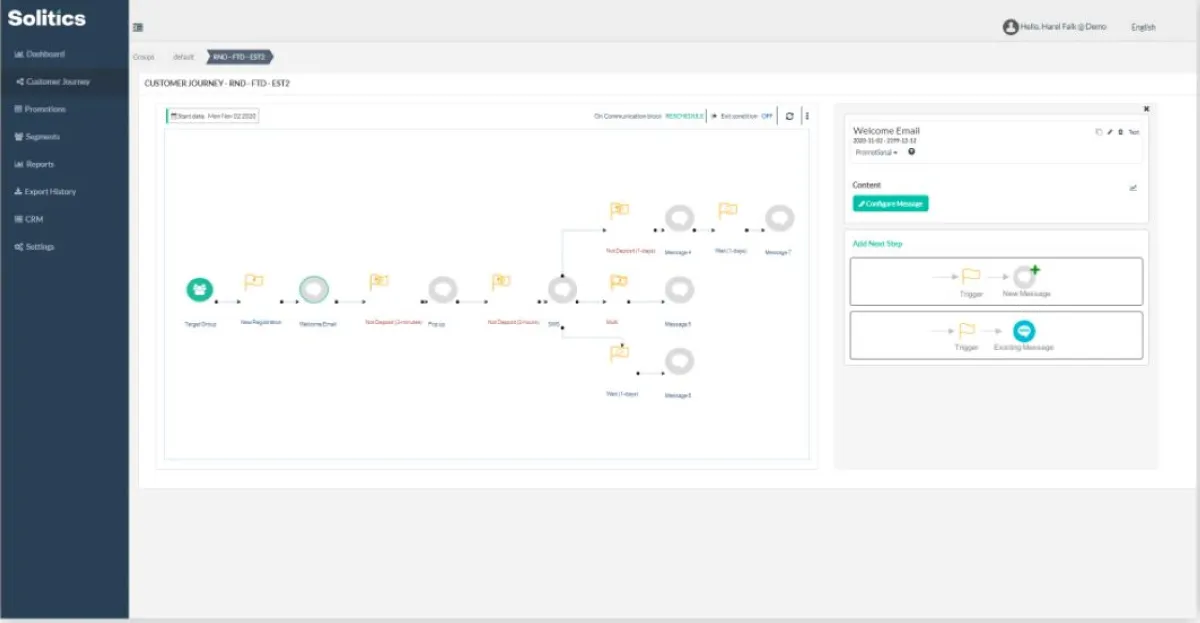 Solitics: avis sur le logiciel de marketing automation: fonctionnalités, avantages, inconvénients et tarifs