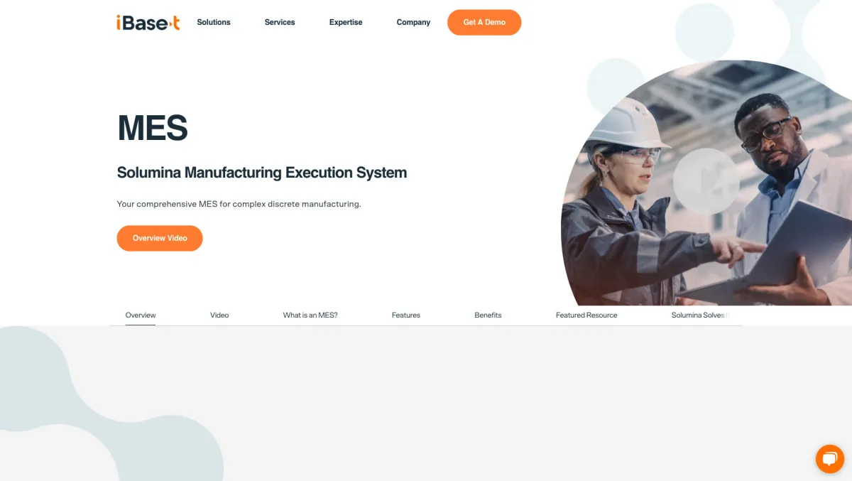 Interface Solumina MES : fonctionnalités, prix, alternatives Interface Solumina MES : fonctionnalités, prix, alternatives
