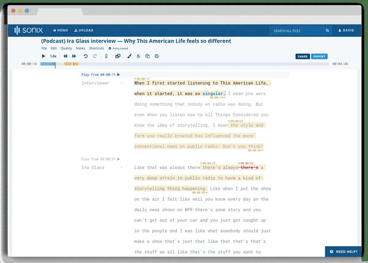 Notre avis sur Sonix : un logiciel de transcription à découvrir Notre avis sur Sonix : un logiciel de transcription à découvrir