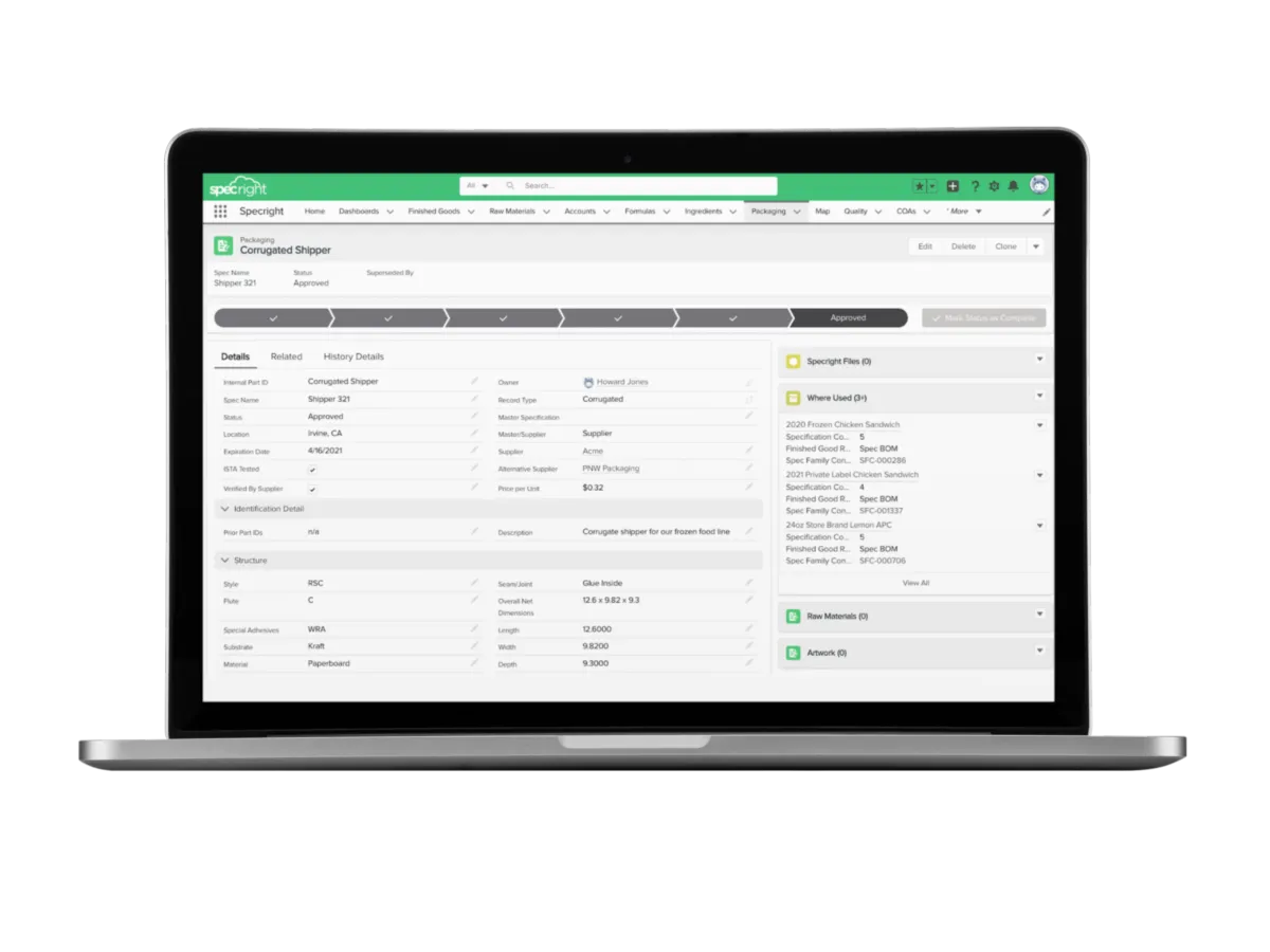 Interface Specright: fonctionnalités, prix, alternatives Interface Specright: fonctionnalités, prix, alternatives