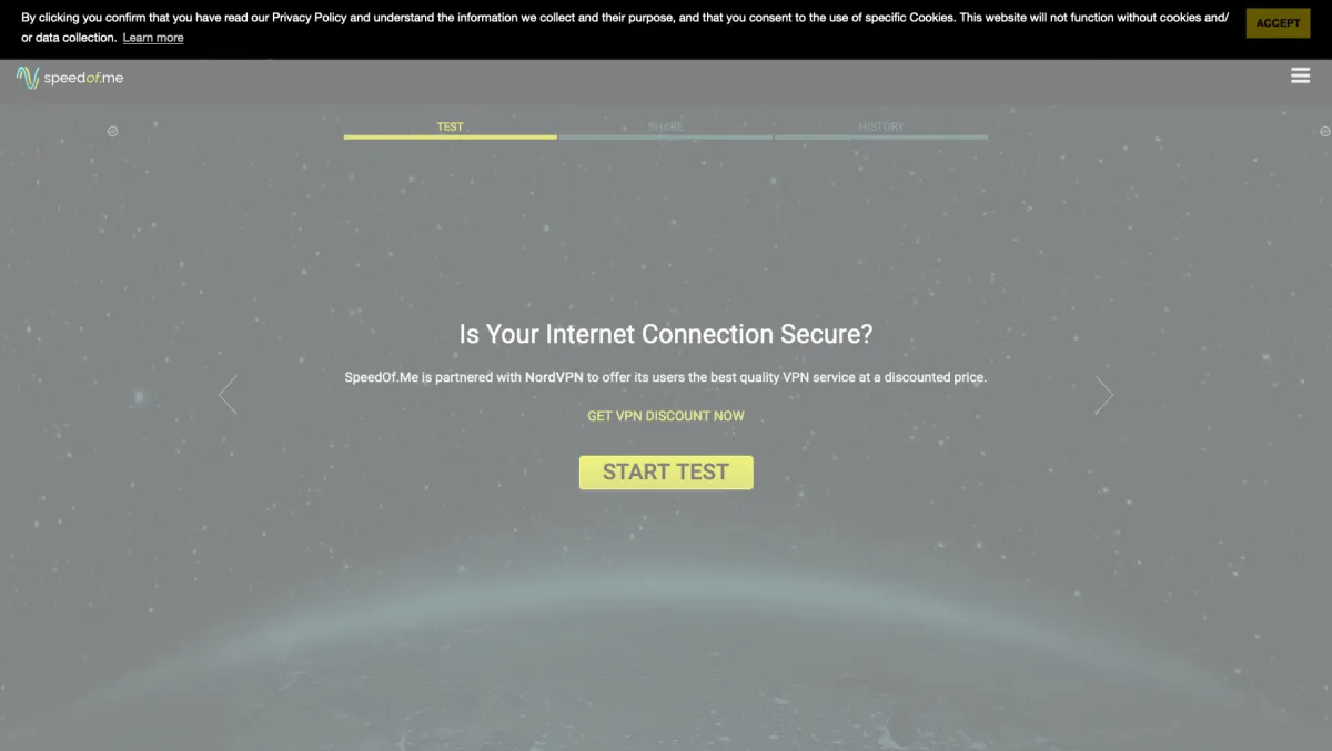 Interface SpeedOf.Me : fonctionnalités, prix, alternatives