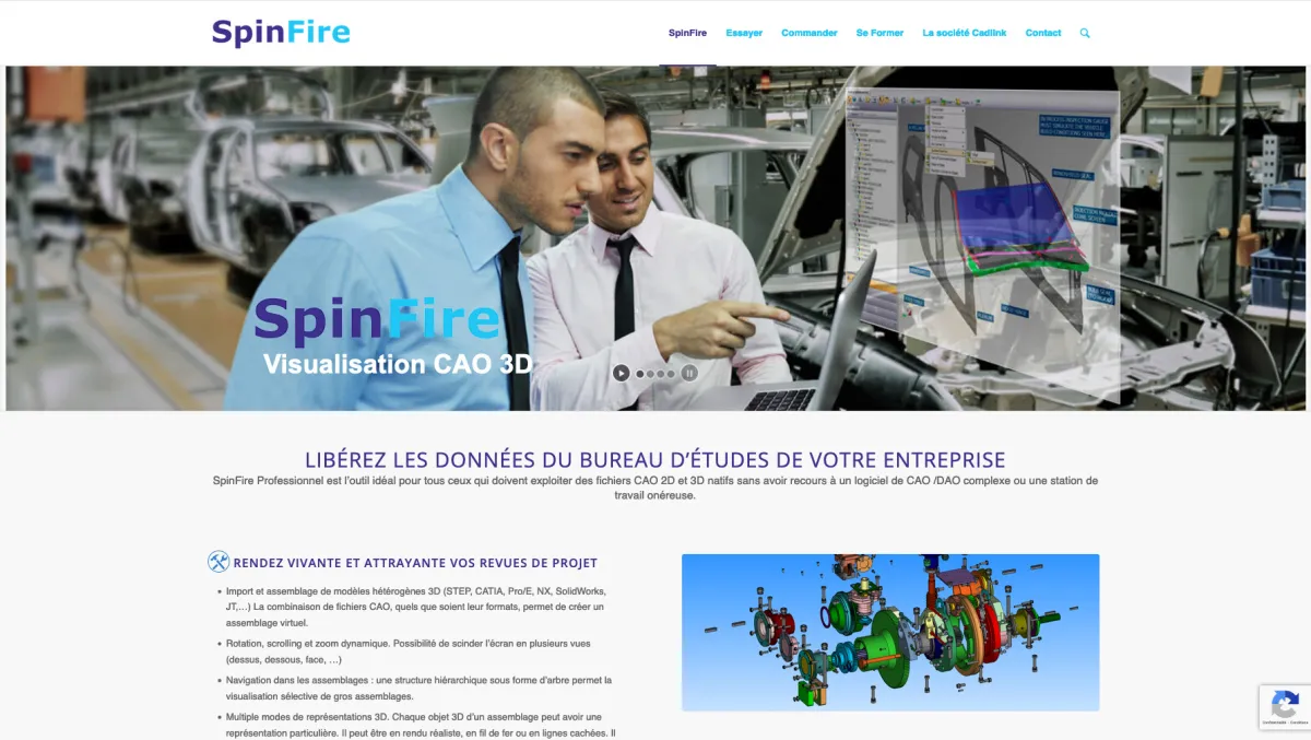 Interface SpinFire : image, ergonomie, alternatives Interface SpinFire : image, ergonomie, alternatives