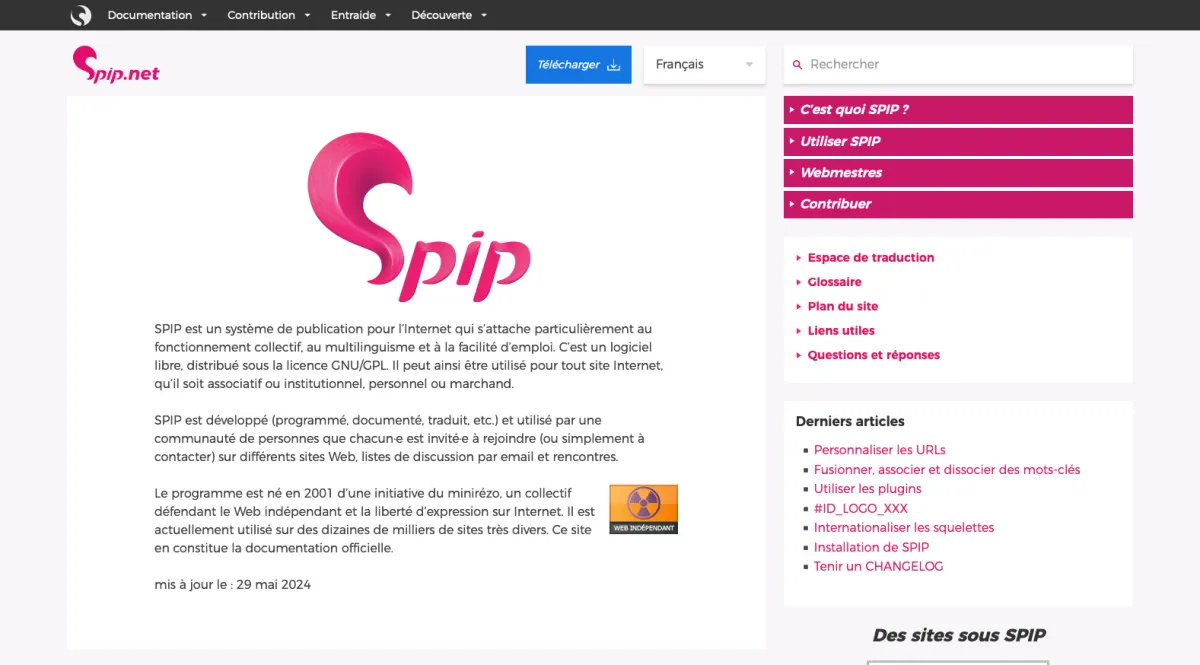 Interface Spip : image, ergonomie, alternatives Interface Spip : image, ergonomie, alternatives