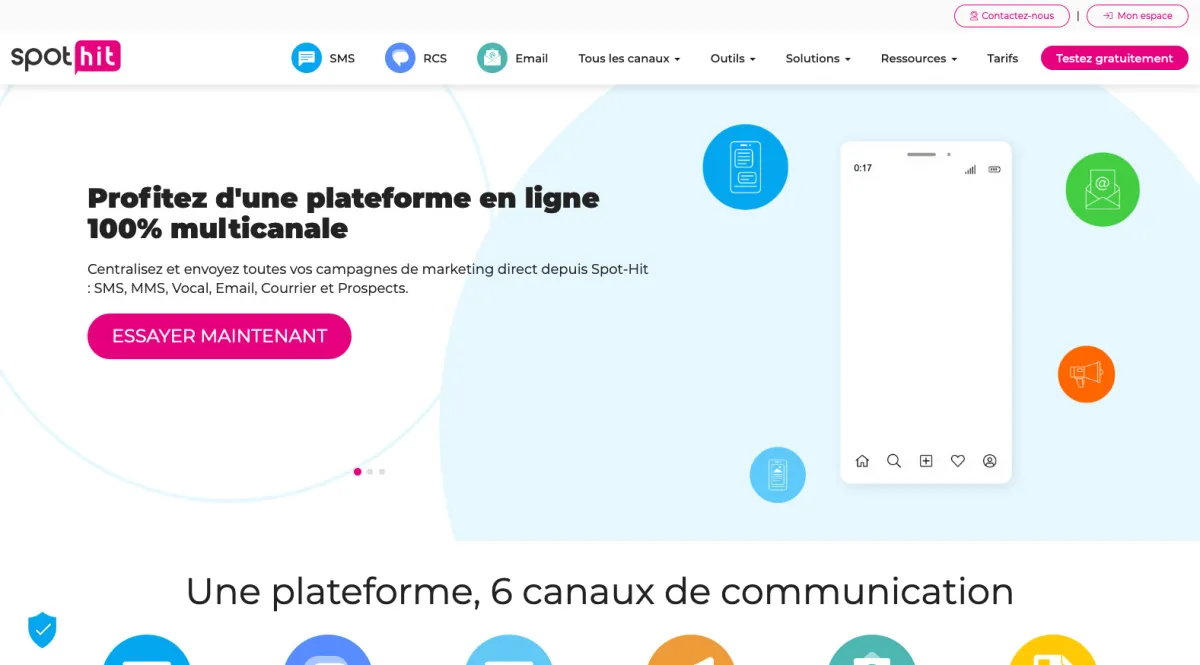 Interface Spot-Hit : fonctionnalités, prix, alternatives