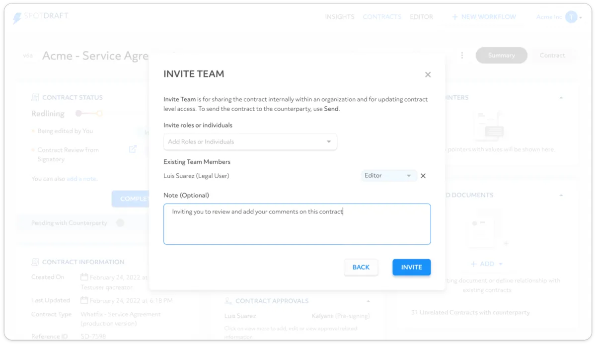 Interface SpotDraft: fonctionnalités, prix, alternatives Interface SpotDraft: fonctionnalités, prix, alternatives