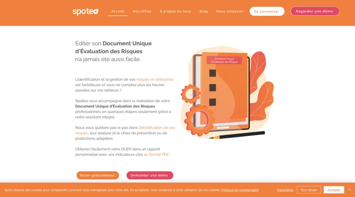Interface Spoteo : fonctionnalités, prix, alternatives
