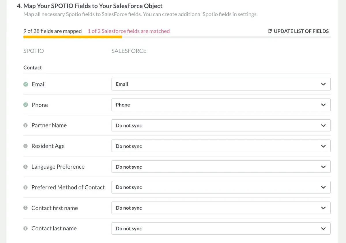 Interface Spotio: fonctionnalités, prix, alternatives