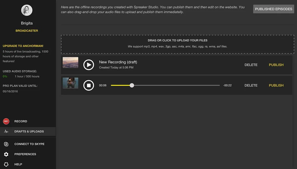 Notre avis sur Spreaker : un logiciel d'édition audio à découvrir Notre avis sur Spreaker : un logiciel d'édition audio à découvrir
