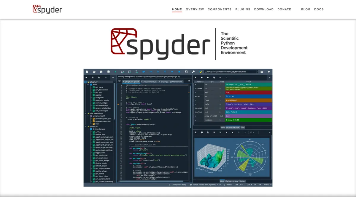 Interface Spyder : image, ergonomie, alternatives