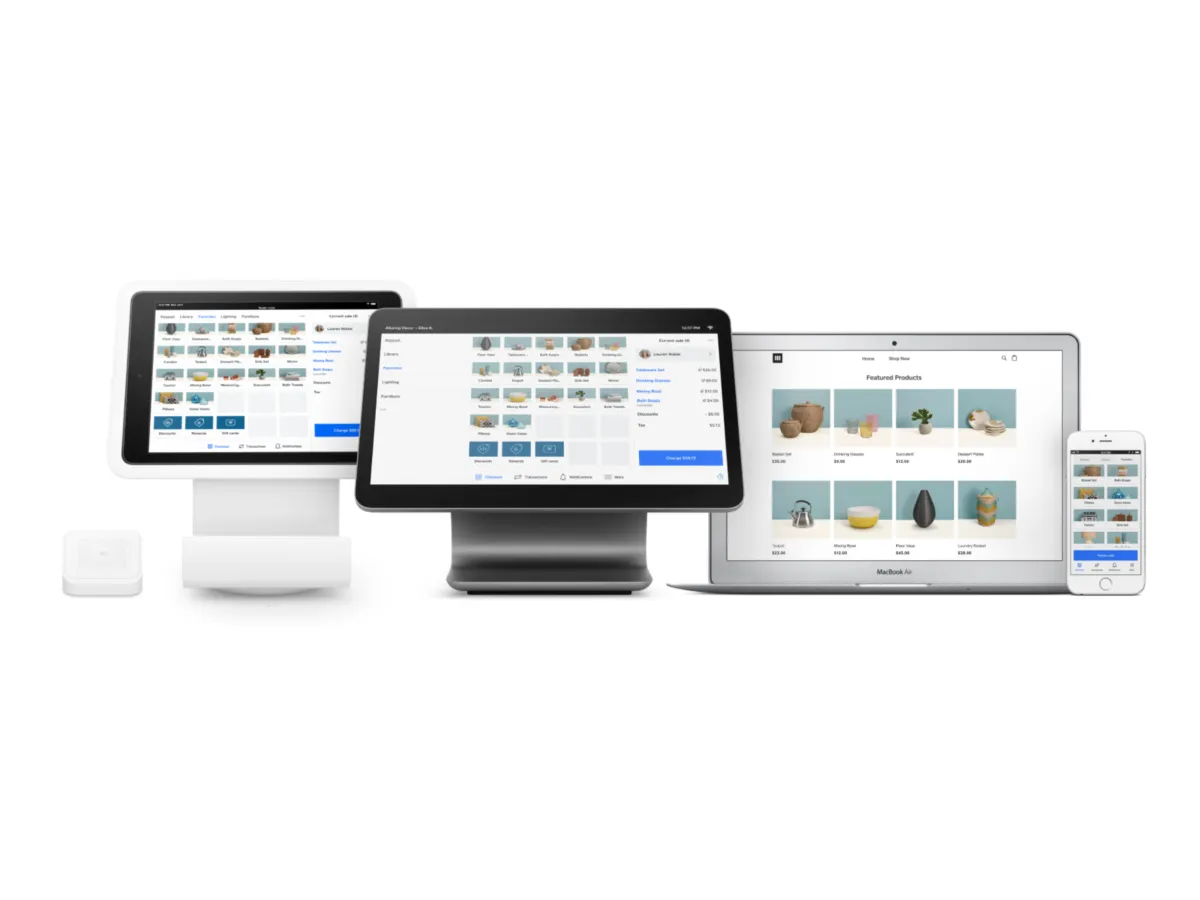 Interface Square POS: fonctionnalités, prix, alternatives