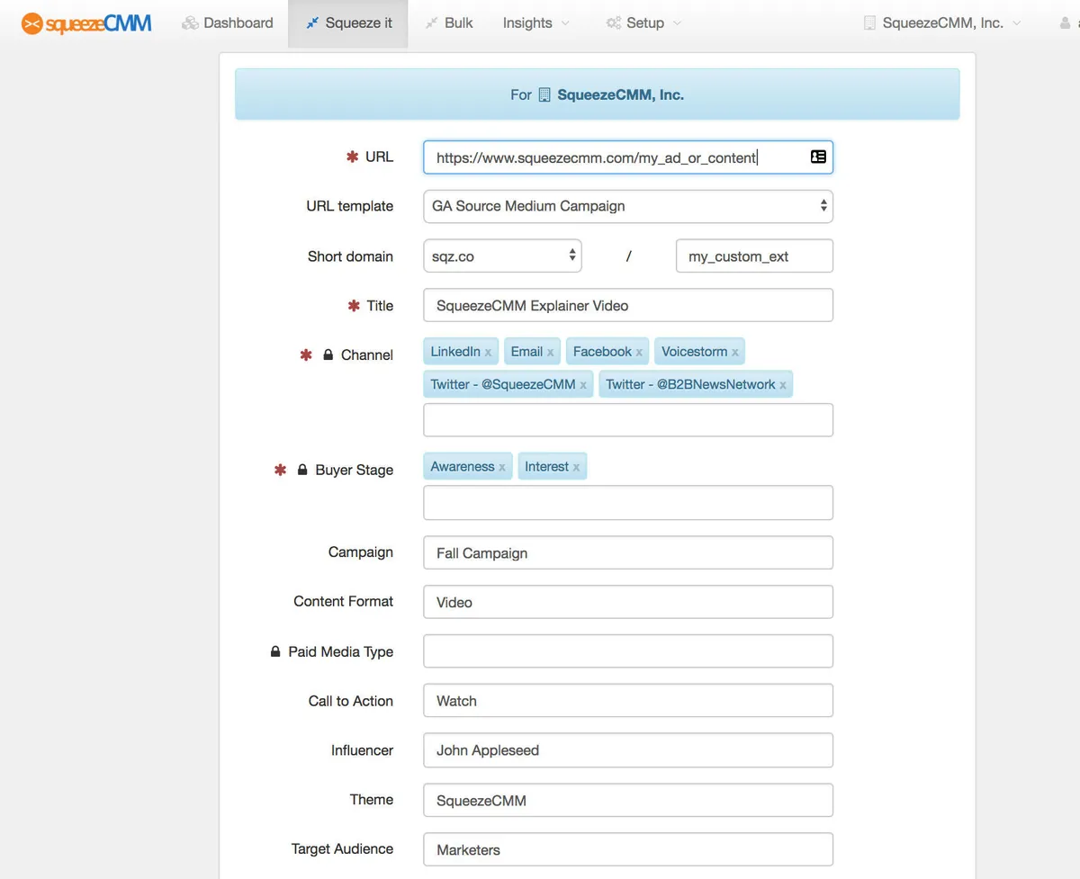 SqueezeCMM: avis sur le logiciel de marketing analytics (analyse marketing): fonctionnalités, avantages, inconvénients et tarifs