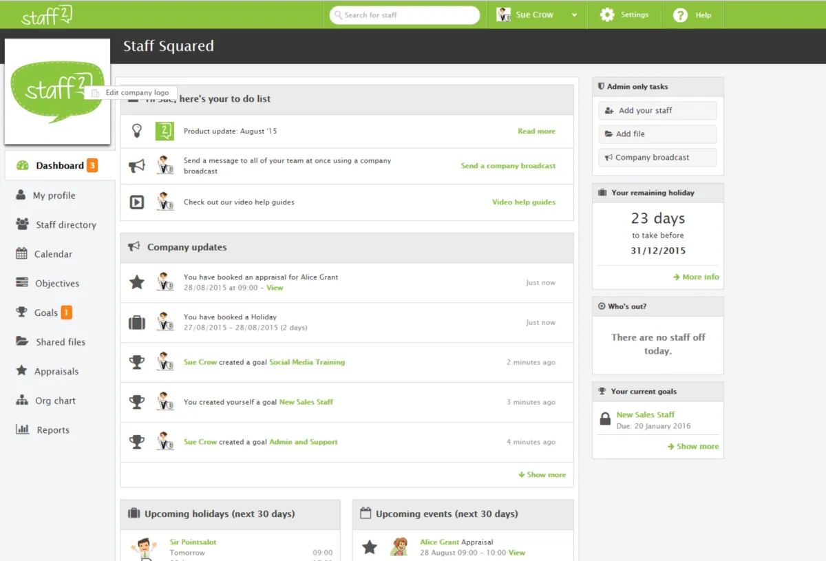 Notre avis sur Staff Squared : un logiciel RH (gestion des ressources humaines) à découvrir Notre avis sur Staff Squared : un logiciel RH (gestion des ressources humaines) à découvrir