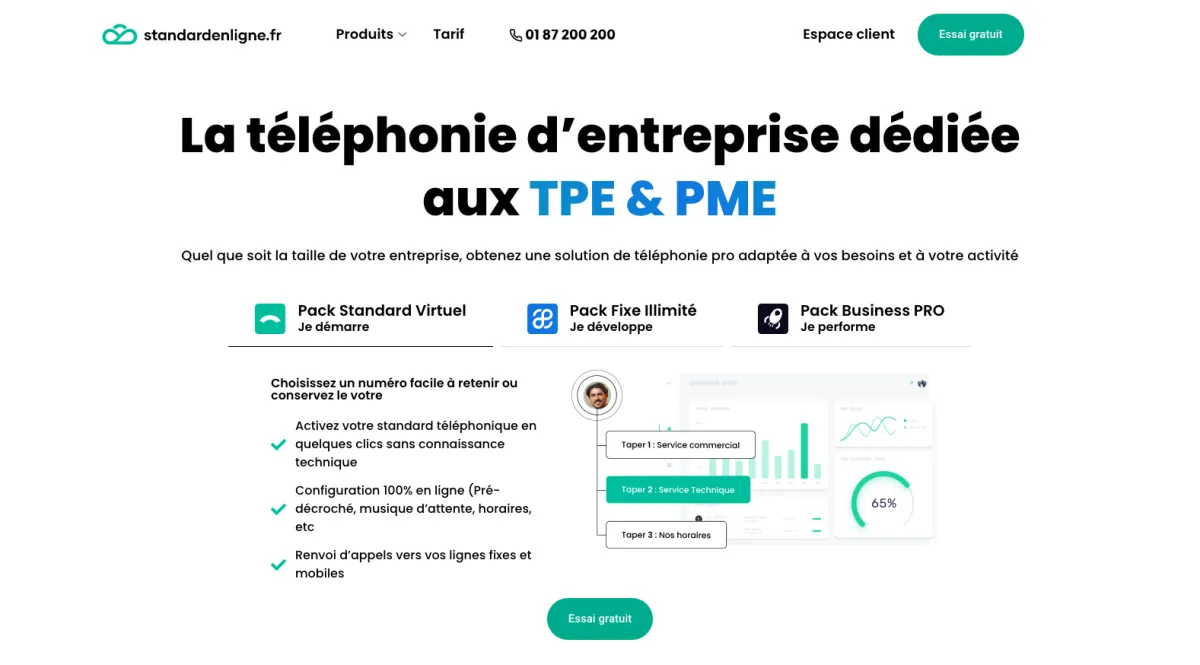 Interface Standardenligne : image, ergonomie, alternatives