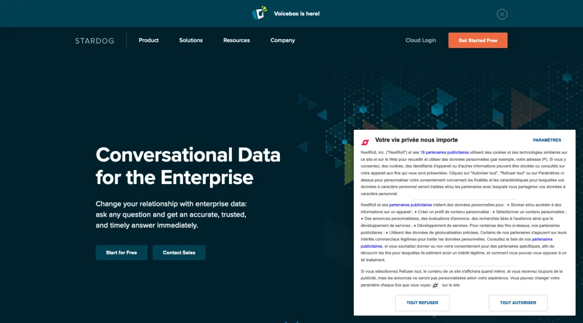 Interface Stardog : fonctionnalités, prix, alternatives