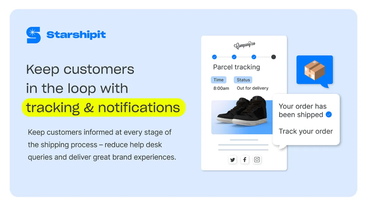 Interface Starshipit: image, ergonomie, alternatives