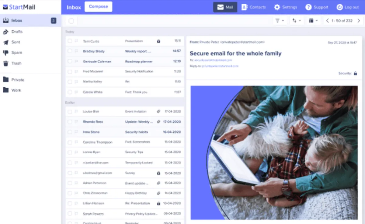 StartMail: avis sur le logiciel de sécurité des emails: fonctionnalités, avantages, inconvénients et tarifs StartMail: avis sur le logiciel de sécurité des emails: fonctionnalités, avantages, inconvénients et tarifs