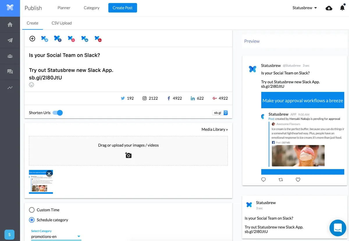 Statusbrew: avis sur le logiciel de marketing sur les réseaux sociaux: fonctionnalités, avantages, inconvénients et tarifs Statusbrew: avis sur le logiciel de marketing sur les réseaux sociaux: fonctionnalités, avantages, inconvénients et tarifs