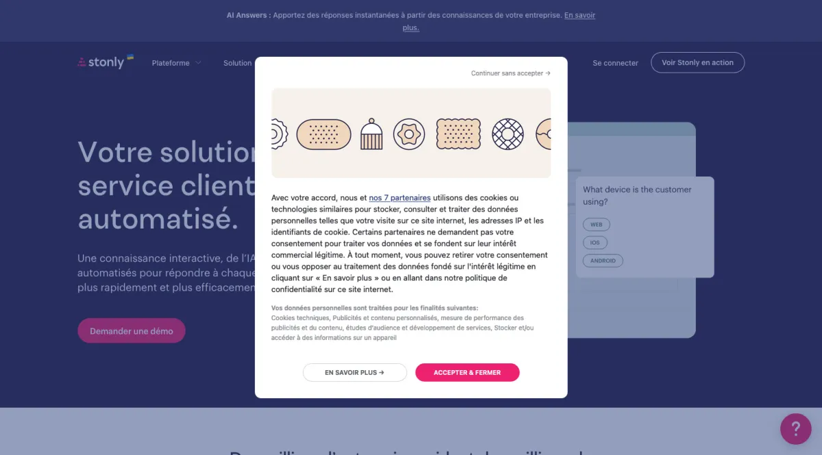 Interface Stonly Knowledge Base : image, ergonomie, alternatives