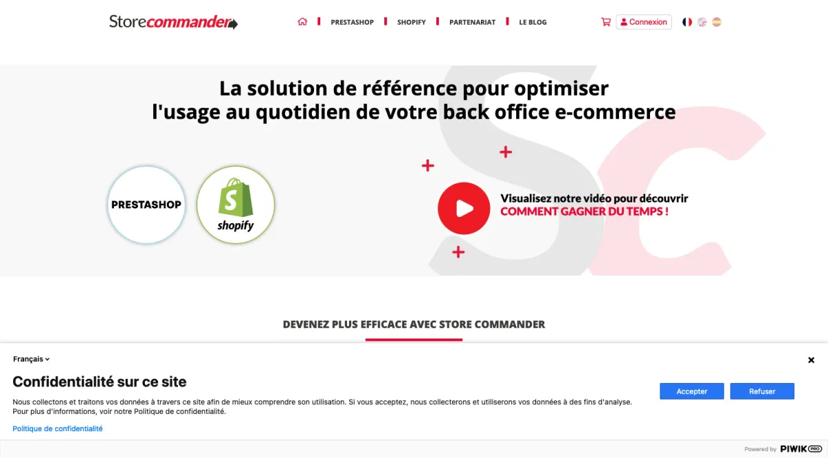 Interface STORE COMMANDER : fonctionnalités, prix, alternatives