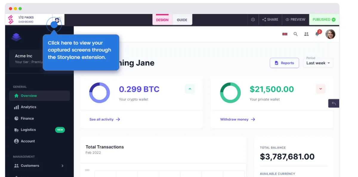 Notre avis sur Storylane : un logiciel d'activation des ventes (sales enablement) à découvrir