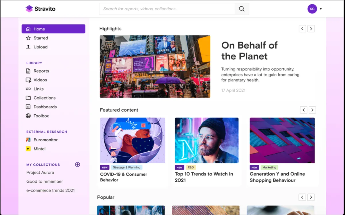 Stravito: avis sur le logiciel collaboratif: fonctionnalités, avantages, inconvénients et tarifs Stravito: avis sur le logiciel collaboratif: fonctionnalités, avantages, inconvénients et tarifs