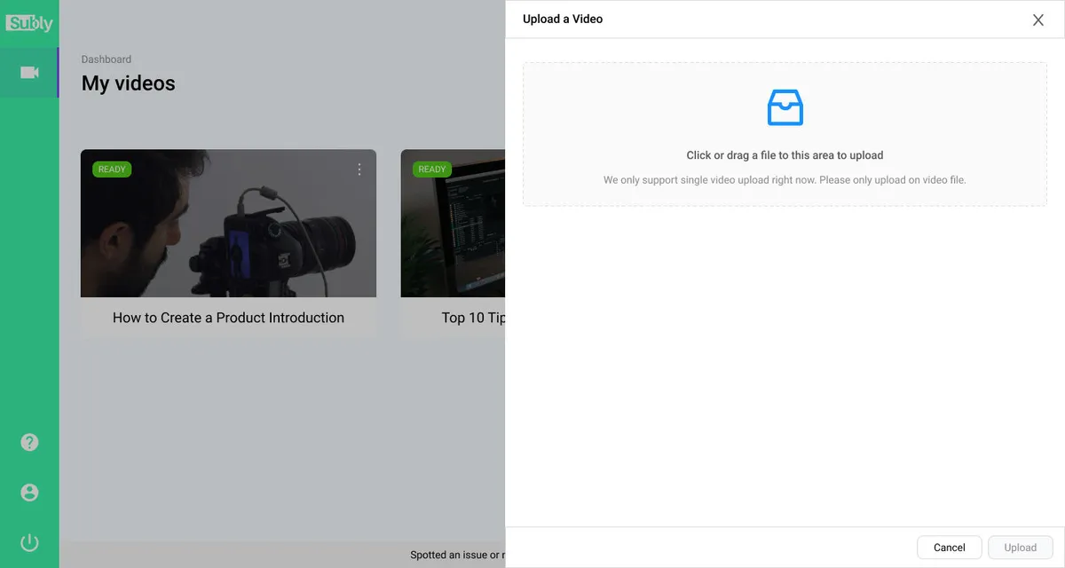 Notre avis sur Subly : un logiciel de sous-titrage à découvrir