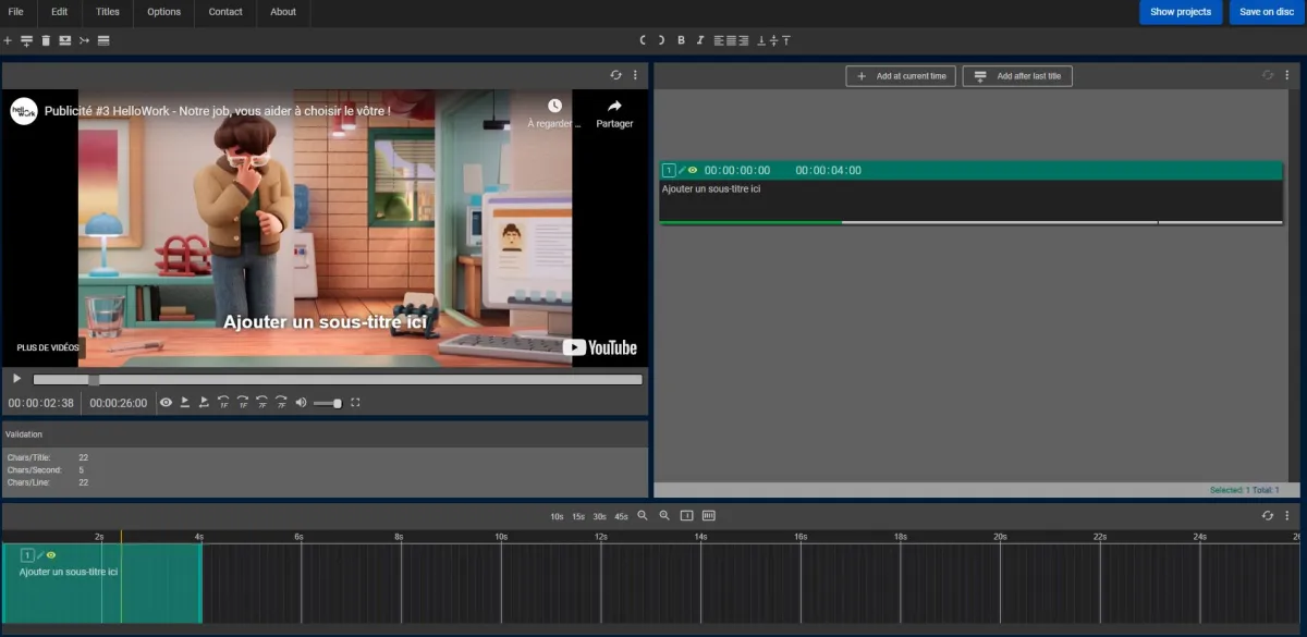 Notre avis sur Subtitle Horse : un logiciel de sous-titrage à découvrir Notre avis sur Subtitle Horse : un logiciel de sous-titrage à découvrir