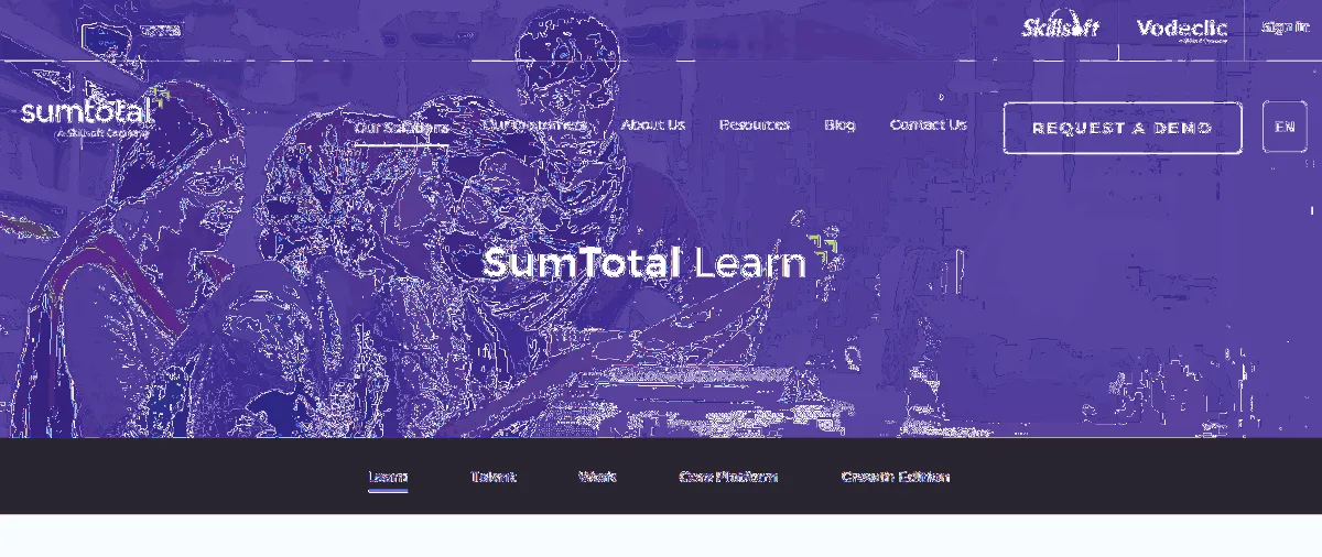 SumTotal Learn: avis sur le logiciel LMS (learning management system): fonctionnalités, avantages, inconvénients et tarifs