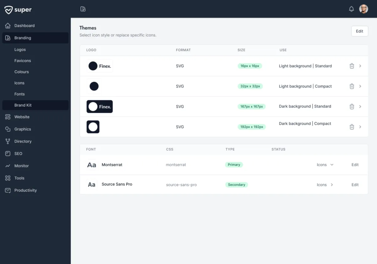 Interface Super: image, ergonomie, alternatives