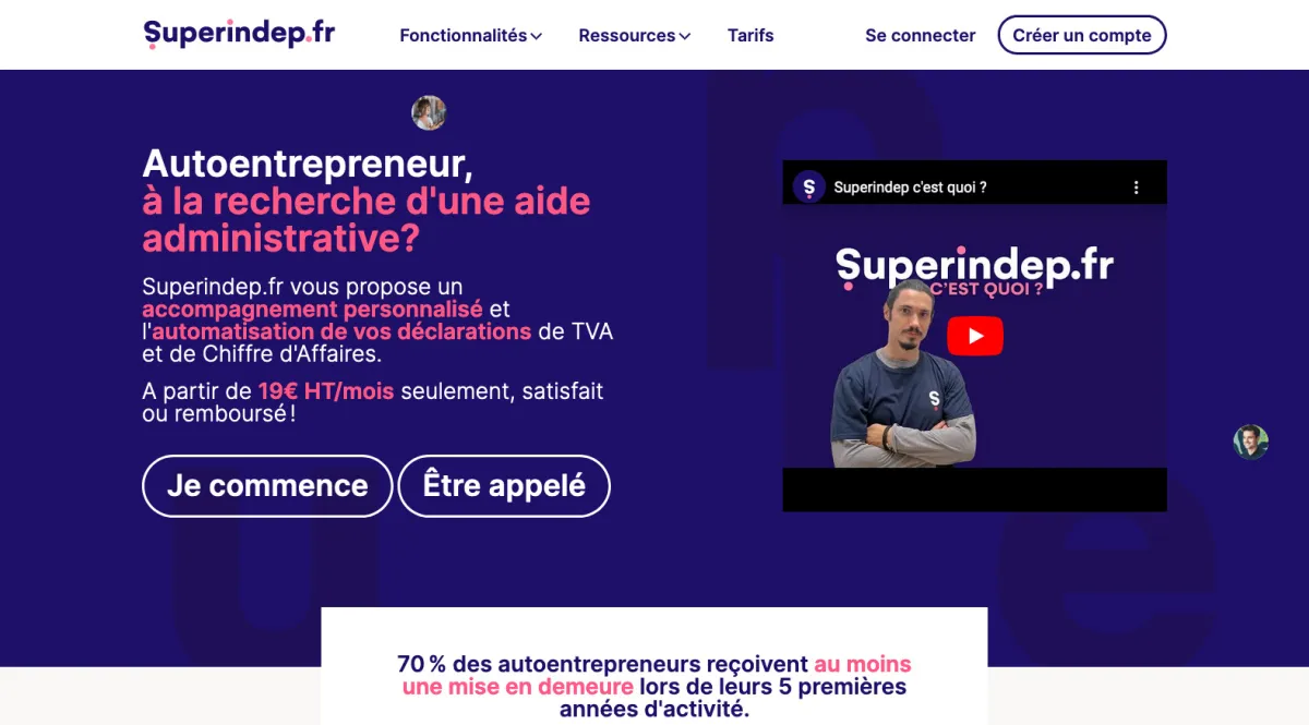 Interface SuperIndep : image, ergonomie, alternatives